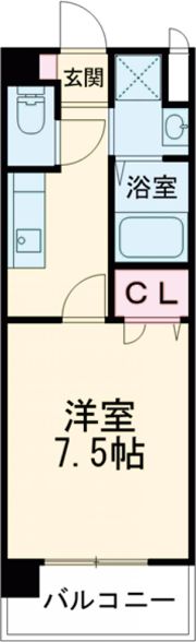 カレッジハイツ学園の間取り画像