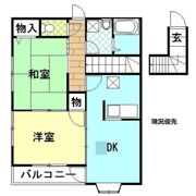 アヴェニール21Bの間取り画像
