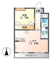 リトルパンドMソラーレの間取り画像