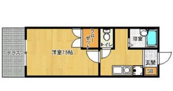 フィオーレ名島の間取り画像