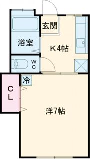 光楠アパートの間取り画像