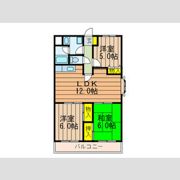 くずはリバティⅠの間取り画像