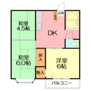 プリマヴェイラBの間取り画像