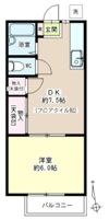 コーポサルビアの間取り画像