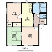 カサグランデBの間取り画像