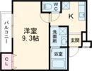 フジパレス長洲中通Ⅱ番館の間取り画像