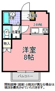 ホワイトテラスBの間取り画像