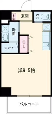 スカイテラスの間取り画像