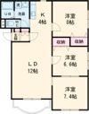 コーポワカサ2の間取り画像