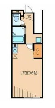 ブライトセゾン国立の間取り画像