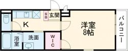 フジパレス堺ノースの間取り画像
