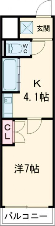 ワイズⅡの間取り画像
