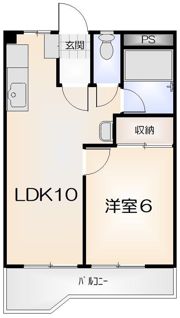 ポラリス庄屋の間取り画像