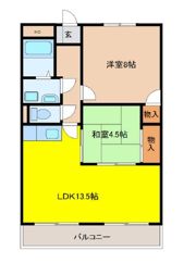 メゾンボヌールの間取り画像