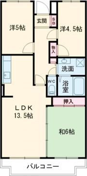 クレール・シャルムの間取り画像