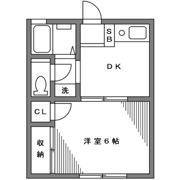 シティーホームズ1の間取り画像