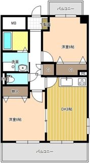 ジャルダン新栄の間取り画像