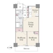 イーストコア曳舟一番館の間取り画像