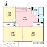 シティライフ松原 C棟の間取り画像