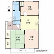 ファミール蔵上 B棟の間取り画像