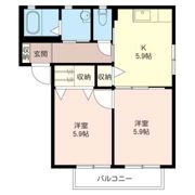 レスポワール2004Eの間取り画像