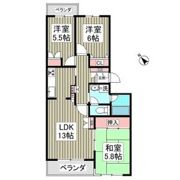 ラレーブ八千代台の間取り画像