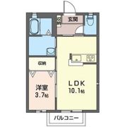 マストライフ高崎上大類Bの間取り画像