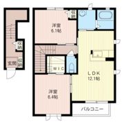 グランド・ソレイユ Cの間取り画像