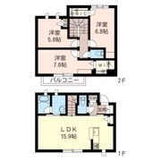 ホワイトペルテの間取り画像