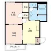 ボナ－ル・ヤマグチの間取り画像