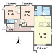 フォレスタ中央林間の間取り画像