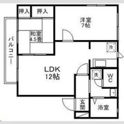 ピース清水沼の間取り画像