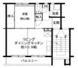 ビレッジハウス鳴滝8号棟の間取り画像