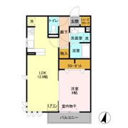クレア Ⅰの間取り画像