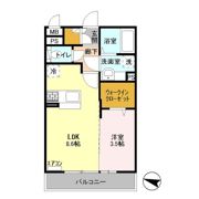 シェドゥーヴルの間取り画像