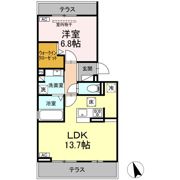 D-avance薮田の間取り画像