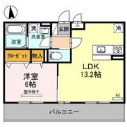 ビスターレの間取り画像