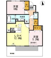 パルティーダSの間取り画像
