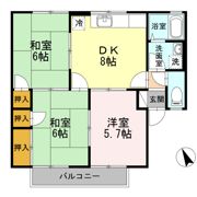 ファミール土井 A棟の間取り画像