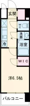 エスリード京都梅小路の間取り画像