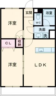 フィオーレ本町の間取り画像