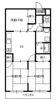 メゾン・カトレアの間取り画像