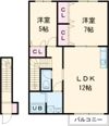 ハイツタダクマⅥの間取り画像
