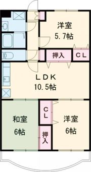 liberte Ⅰの間取り画像