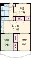 liberte Ⅰの間取り画像