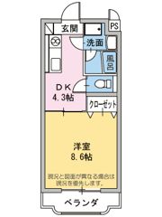 グランマレ.デュオの間取り画像