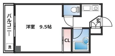 ロイヤル・レジデンス秦の間取り画像