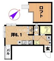 GH鶴見アパートメントの間取り画像