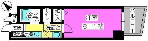 メゾンド・クレールの間取り画像
