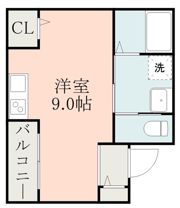 ラヴィ八景水谷の間取り画像